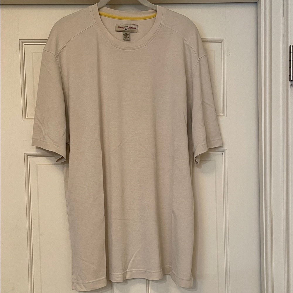 Tommy Bahama Cream Short Sleeve Tee